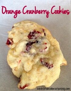 Orange Cranberry Cookies