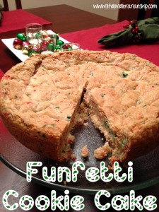 Funfetti Cookie Cake | Adventures in Life, Love, and Librarianship